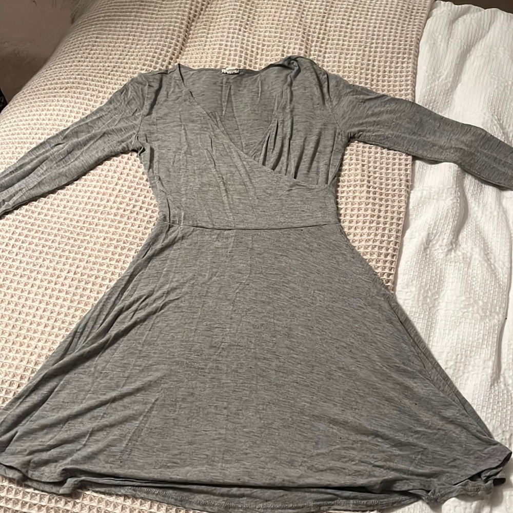 Garage Clothing Gray Dress